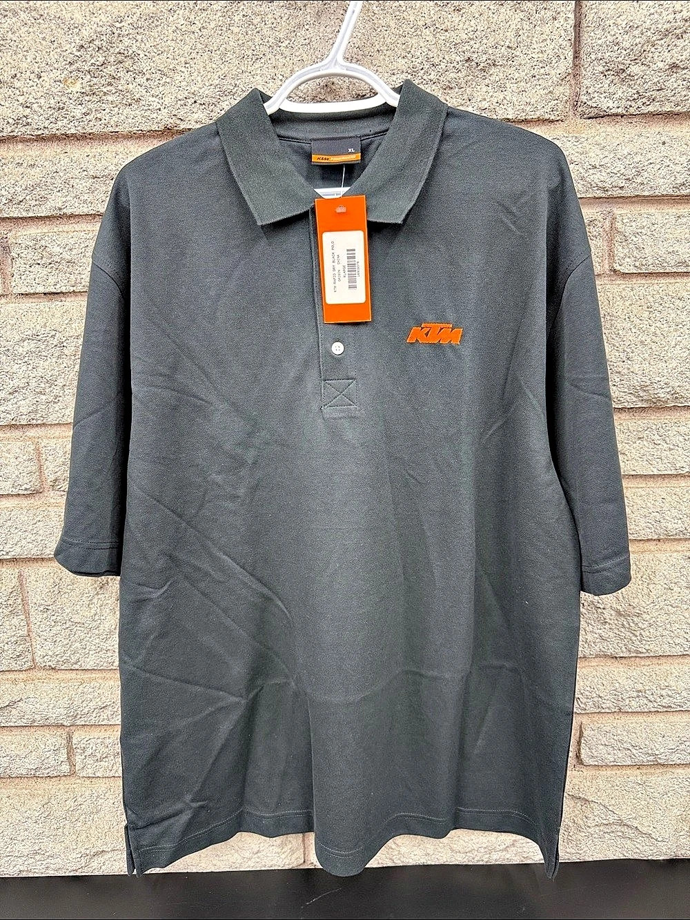 KTM PowerWear KTM Dry Black Polo Black XL NWT